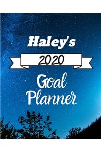 Haley's 2020 Goal Planner