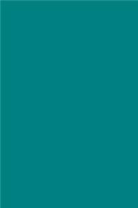 Dot Grid Teal colored Bullet Journal