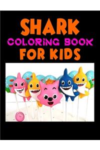 Shark Coloring Book For kids