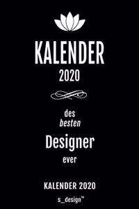 Kalender 2020 für Designer