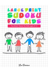 Large Print Sudoku for Kids