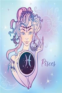 Zodiac sign Pisces Notebook