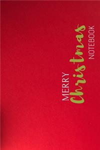 Merry Christmas Notebook