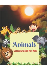 Animals Coloring Book for Kids