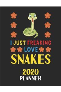 I Just Freaking Love Snakes 2020 Planner