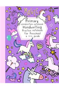 Magic Primary composition notebook