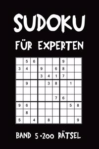 Sudoku für Experten Band 5 200 Rätsel