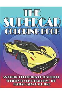 The Supercar Coloring Book