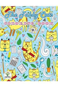 Tabby Cats Coloring Book