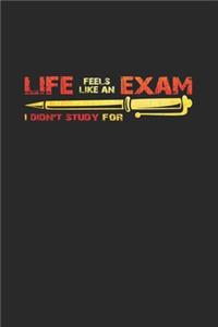 Life feels like an exam