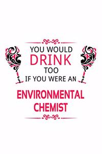 You Would Drink Too If You Were An Environmental Chemist