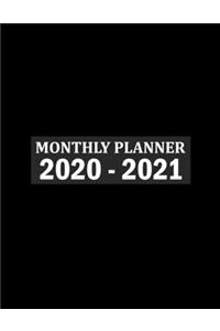2020-2021 Monthly Planner