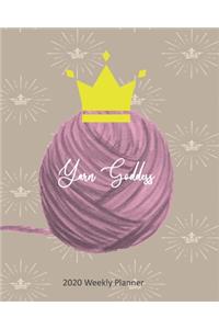 Yarn Goddess 2020 Weekly Planner