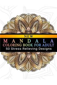 Mandala Coloring Book For Adult