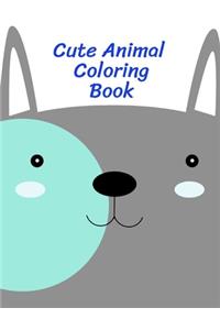 Cute Animal Coloring Book