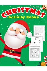 Christmas Activity Book For Kids