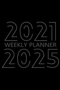 2021-2025 Weekly Planner