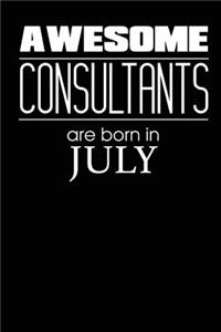 Awesome Consultants Are Born In July
