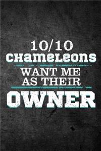 10/10 Chameleons Want Me As Their Owner