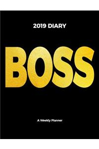 2019 Diary Boss a Weekly Planner & Appointments Scheduler