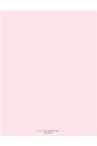 A 1/2 Inch Square Grid Notebook
