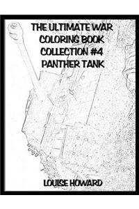 The Ultimate War Coloring Book Collection #4 Panther Tank