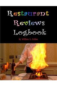 Restaurant Reviews Logbook