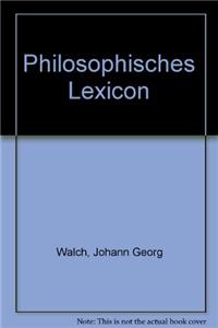 Philosophisches Lexicon