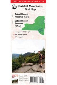 Catskill Mountains Trail Map
