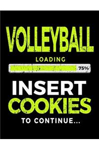 Volleyball Loading 75% Insert Cookies to Continue