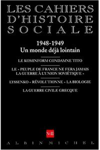 N 11 - 1948-1949. Un Monde Deja Lointain