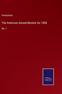 American Annual Monitor for 1858