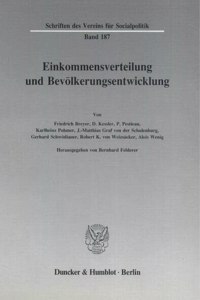 Einkommensverteilung Und Bevolkerungsentwicklung