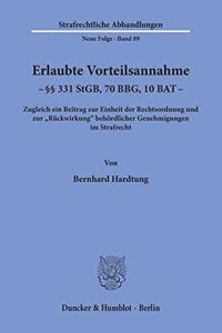 Erlaubte Vorteilsannahme - 331 Stgb, 70 Bbg, 10 Bat