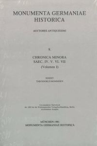 Chronica Minora Saec. IV. V. VI. VII.