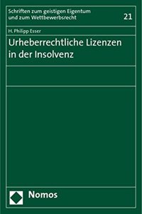 Urheberrechtliche Lizenzen in Der Insolvenz