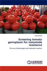 Screening tomato germplasm for nematode resistance