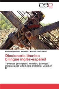 Diccionario técnico bilingüe inglés-español