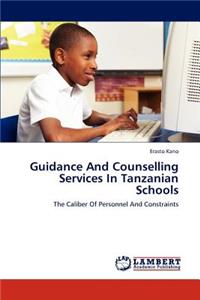 Guidance And Counselling Services In Tanzanian Schools