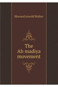The Aḥmadiya movement