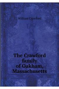 The Crawford Family of Oakham, Massachusetts