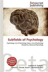 Subfields of Psychology