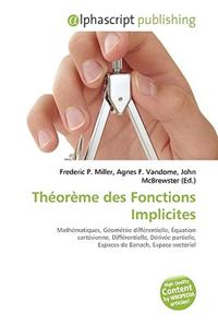 Thorme Des Fonctions Implicites