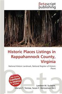 Historic Places Listings in Rappahannock County, Virginia
