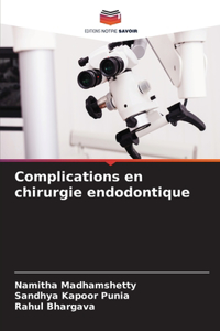 Complications en chirurgie endodontique