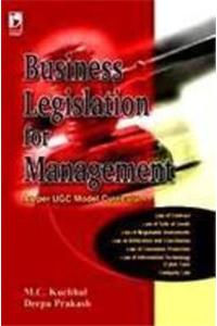 Business Legislation For Management