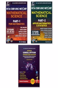CSIR NET Mathematical Science Mathematics and General Aptitude Combo PYQ Books Combo - (2011-Dec 2023) Complete Previous Year Solved Papers (Part 1, 2 & 3) | Best Mathematics Book for CSIR NET Exams-IFAS