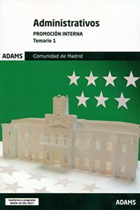 Administrativos, promocion interna, Comunidad de Madrid. Temario 1
