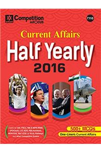 Current Affairs (Half Yearly) 2016