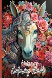 Unicorns Coloring Book For Kids